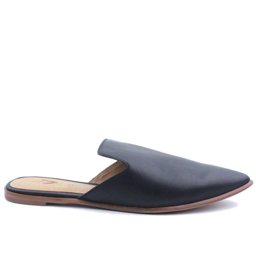 New MADEWELL The Gemma Mule in Black Leather - Picture 2 of 3
